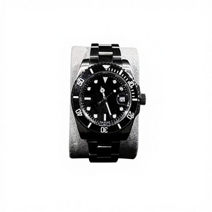 Montre de poche de luxe pour homme Tandorio en acier inoxydable, mouvement automatique Seiko, 30 BAR, plongée, aiguilles lumineuses, montre mécanique 20 mm - Product Image 1