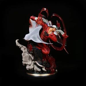 Sakasky GK Super Large 38CM PVC Light-Up Dog Estatua Nueva condición Burning Wind Red General Battle Scene Figura <span class=keywords><strong>de</strong></span> acción - Product Image 5