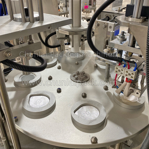 Chunlai KIS-900 sữa kem sữa chua bơ đậu phộng mật ong Pudding Jelly dừa đóng gói cốc quay điền niêm phong máy - Product Image 3