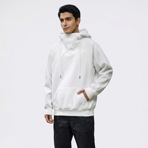 Sweats à capuche lourds sweats logo personnalisé broderie Streetwear à capuche 400 500 Gsm sweats à capuche épais pour hommes - Product Image 1