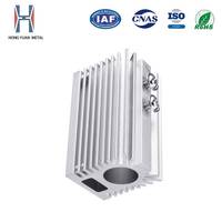 Dissipateur thermique en aluminium CNC, usinage CNC, alliage d'aluminium 6063 pour éclairage LED de culture, fournisseur industriel, production sur mesure