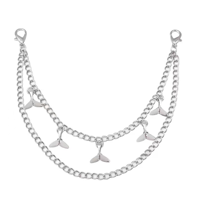 โซ่กระเป๋าหางปลาคู่