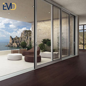 New Style Modern Design Villa Triple Glazed Thermal Break Aluminium <b>Sliding</b> <b>Door</b> - Product Image 1