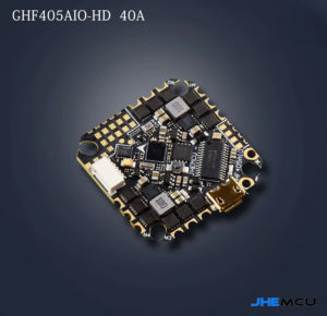 JHEMCU GHF405AIO-HD Betaflight F405 OSD ชุดควบคุมการบิน 40A ESC PWM Dshot600 2-6S Toothpick โดรนแข่ง RC ผลิตที่กวางตุ้ง - Product Image 5