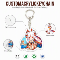 Porte-clés en acrylique personnalisé, création artistique, produits d'anime et de dessin animé, publicité, événement, souvenir, breloques personnalisées en forme de produits, vente en gros