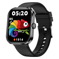 Reloj Inteligente AIMB-Z22 Max de 2.01 Pulgadas con Llamadas, Monitor de Ritmo Cardíaco, Contador de Pasos, Monitorización del Sueño, Reloj Deportivo Resistente a Tres Elementos