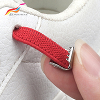50 piercings élastiques en Polyester pour femmes, chaussures de Sport en vrac à pointes métalliques, sans nœud, vente en gros
