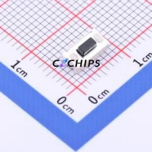TSB001A3518A Tactile Switch SMD Switch Rectangle Button 1.8N Horizontal Mount 7.7mm - Product Image 1