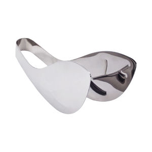 Pince à glace en acier inoxydable en forme de <span class=keywords><strong>feuille</strong></span>, outils de bar écologiques, support alimentaire anti-brûlure pour cuisine, pain et cocktails - Product Image 5