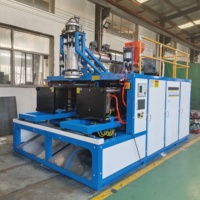 Machine de soufflage semi-automatique PE PP ABS pour la production de bidons, machines de soufflage par extrusion de plastique HDPE