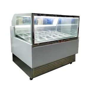 Congelatore per gelato duro congelato a basso prezzo all'ingrosso 400L