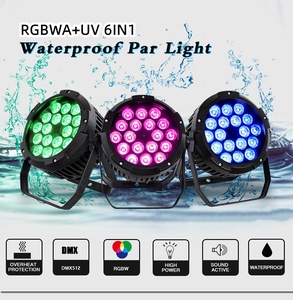 18 Cái Không Thấm Nước 10W RGBWA UA 4/5/6in 1 Led Mỏng <span class=keywords><strong>Par</strong></span>/<span class=keywords><strong>Flat</strong></span> <span class=keywords><strong>Par</strong></span> Đảng Wedding Club DJ Hiệu Ứng Ánh Sáng Hiển Thị - Product Image 6