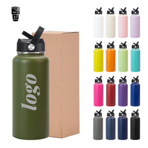 Borraccia Termica Personalizzata 32oz in Acciaio Inossidabile a Doppia Parete con Isolamento Sottovuoto, Borraccia Termica con Logo Personalizzato - Product Image 1