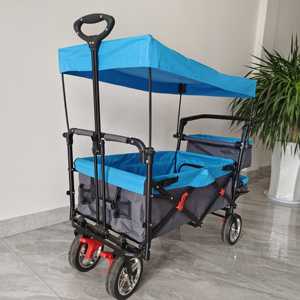 अनुकूलन योग्य चार-पहिया तह बच्चे को छत के साथ स्टलर के लिए छत के साथ अनुकूलन योग्य चार-पहिया तह बेबी स्टलर - Product Image 4