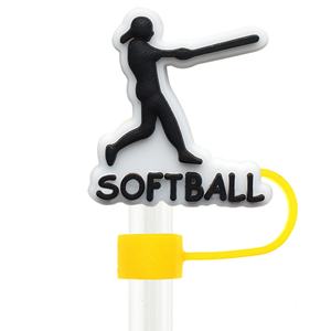 Pailles en silicone détachables de 10 mm, série sport universelle anti-poussière pour casquette de baseball, vente en gros, offre spéciale - Product Image 5