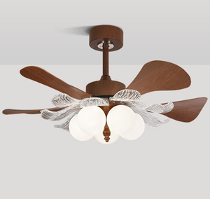 <span class=keywords><strong>Ventilateur</strong></span> de plafond vintage de luxe avec lampe, <span class=keywords><strong>lustre</strong></span> <span class=keywords><strong>ventilateur</strong></span> lumineux, <span class=keywords><strong>ventilateur</strong></span> suspendu floral romantique pour salle à manger, salon, décoration intérieure - Product Image 5