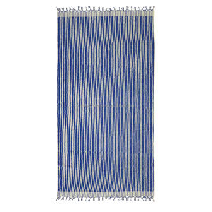 Ensemble de serviettes en coton turc Handloomed Mticolor modèle de pompon de luxe Hammam tailles de bain et de main technique tissée pour une utilisation en avion - Product Image 4