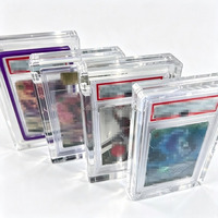 Support magnétique en acrylique écologique de qualité supérieure pour cartes gradées, ultra-épais et lavable, pour BGS CGC