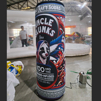 Modèle de bouteille de bière ou de vin gonflable géant personnalisé, hermétique, pour la publicité extérieure lors d'événements, promotion de la marque