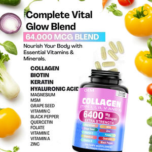 Capsule di Collagene e Vitamine 14 in 1, Prodotto di Bellezza per Adulti, Vendita Calda su <span class=keywords><strong>Amazon</strong></span>, Etichetta Privata - Product Image 3