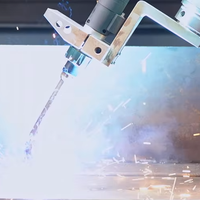 Robot Industrial Móvil de 10 kg, Cobot para Soldadura MIG con Gas, Brazo Robótico de Escritorio de 6 Ejes, Kit de Motor y Caja de Cambios, IP54, Alcance de 1400 mm, Repetibilidad de 0.05 mm