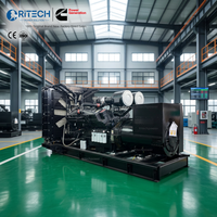 Groupe électrogène diesel Cummins haute performance en conteneur ouvert 600KVA 800KVA 1000KVA pour centre de données et alimentation industrielle