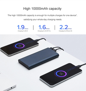 แบตสำรอง Xiaomi <span class=keywords><strong>Mi</strong></span> <span class=keywords><strong>Power</strong></span> <span class=keywords><strong>Bank</strong></span> <span class=keywords><strong>3</strong></span> รุ่นใหม่ ความจุ <span class=keywords><strong>10000mAh</strong></span> 15w <span class=keywords><strong>18w</strong></span> ช่องเสียบ Type-C ขนาดเล็ก พกพาสะดวก ใช้ได้กับโทรศัพท์ทุกรุ่น พร้อมที่ชาร์จเร็ว - Product Image 4