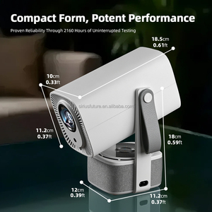 โปรเจคเตอร์ Jio TV Launcher LCD ปี 2026 ความละเอียด Native 1080P รองรับ 4K 8K ระบบ Android กำลังไฟลำโพง 20 วัตต์ ความสว่าง 3000 ลูเมน พกพาสะดวก โฟกัสอัตโนมัติ ป้องกันฝุ่น รุ่น A005 Pro - Product Image 4