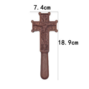 Cruz <span class=keywords><strong>de</strong></span> madera decoración <span class=keywords><strong>de</strong></span> pared Jerusalén tallada cruces <span class=keywords><strong>de</strong></span> madera/crucifijos - Product Image 2