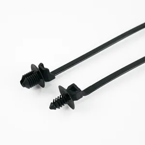 Manufacturers In China UV Protected Black Self-Locking Nylon Fire Tree Cable Ties Plastic