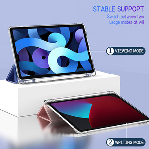 Étui pour tablette en cuir à trois volets, résistant aux chocs, pour Apple iPad Air 10.9 pouces, iPad Pro 11 pouces, livraison directe - Product Image 3