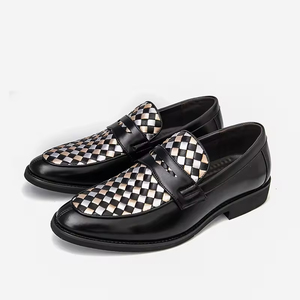 Chaussures Oxford décontractées pour hommes en cuir véritable, style britannique, grandes tailles, formelles, à enfiler, respirantes, pour l'automne et les mariages - Product Image 5