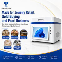 Machine de test de l'or 350Y pour bijouterie, analyseur de pureté en carats, outil d'identification des perles véritables et des perles contrefaites