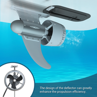 Moteur d'aileron électrique RS Y02 pour sup Paddle Board 500W Matériau durable Moteur d'aileron électrique Hélice à palette pour SUP
