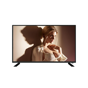 T&eacute;l&eacute;vision LCD 32 Pouces Avec LED, <strong>Armoire</strong> Noire Pour T&eacute;l&eacute;vision a Domicile, Interface VGA, Affichage Full-HD 1080p.