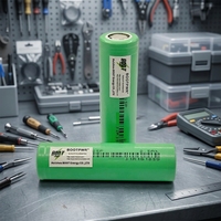 Batteries au lithium pour outils électriques de marque chinoise INR18650 25P 2.5Ah 18650 12C 30A, 3.6V 18650 2500mAh, batteries Li-ion rechargeables
