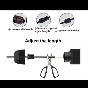 Tùy chỉnh tập thể dục phòng tập thể dục Tập Thể Dục Đào Tạo tập thể dục nặng thép cáp dây mang trọng Bỏ qua dây có thể điều chỉnh tốc độ nhảy dây - Product Image 2