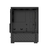 Hot Sale M-ATX ITX Desktop Case Black White Mid Tower with Aluminum Alloy Supports 280mm Graphics Card PC Case