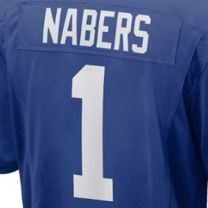 Khâu áo bóng đá mỹ New York 1 malik nabers 12 Darren Waller 5 kayvon thibodeaux 8 Daniel Jones - Product Image 2