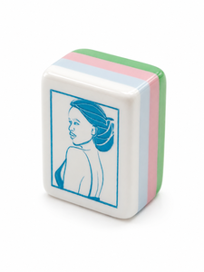 Hermosas fichas de mahjong americanas de acrílico moderno con patas plegables - Diseño portátil - Product Image 2