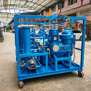 Separador de agua y aceite industrial, máquina de purificación de aceite centrífuga de combustible pesado diésel y marino - Product Image 3