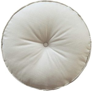 Coussin <span class=keywords><strong>de</strong></span> <span class=keywords><strong>méditation</strong></span> rond tissé <span class=keywords><strong>de</strong></span> couleur unie sur mesure avec support lombaire pour le lit, le sommeil et le salon - Product Image 4