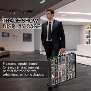 ตู้โชว์การ์ดสะสมพร้อมไฟ LED และตู้โชว์อะคริลิคแบบล็อคได้สำหรับการ์ดโปเกมอน/การ์ดกีฬา/TCG/เครื่องประดับ - Product Image 5