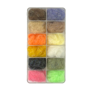 Matériel de pêche à la mouche, nymphes tchèques, doublure UV, pour la pêche en lac et en rivière - Collection de 12 couleurs, importé, fait à la main - Product Image 1