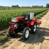 Tractor Agrícola Compacto Directo de Fábrica con Dirección Hidráulica para Trabajo en Granjas, Jardines y Campos