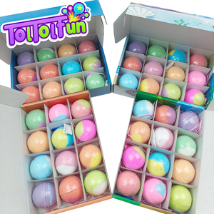 Bombas de Baño al por Mayor, Paquete de 24 Bolas Efervescentes Grandes con Ingredientes Orgánicos para Mujeres y Hombres, Hidratantes para Piel Seca, Regalo de Navidad - Product Image 3