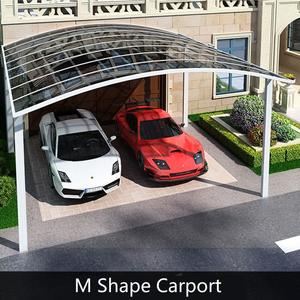 Offre Spéciale conception populaire aluminium métal garages auvents utilisé solides carports à vendre voiture ports et abris - Product Image 4