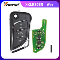 Clé télécommande filaire Xhorse XKLKS0EN pour Lexus Type