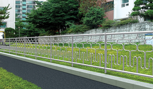 Valla Galvanizada Moderna de Acero, Valla Decorativa de Hierro Forjado, Vallas con Puntas Angulares para Jardín Exterior - Product Image 3