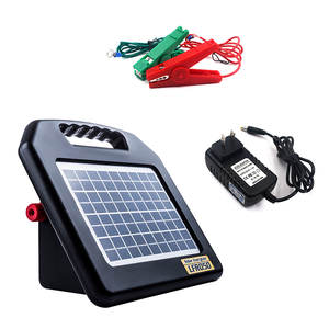 Cargador de valla eléctrico alimentado por esgrimista a prueba de agua Lydite Energizer de valla solar con energizador de batería de litio - Product Image 1